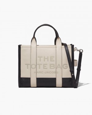 Marc Jacobs The Colorblock Medium Tote Bag The Tote Bag Kadın Beyaz Renkli | 186-OJBLNG