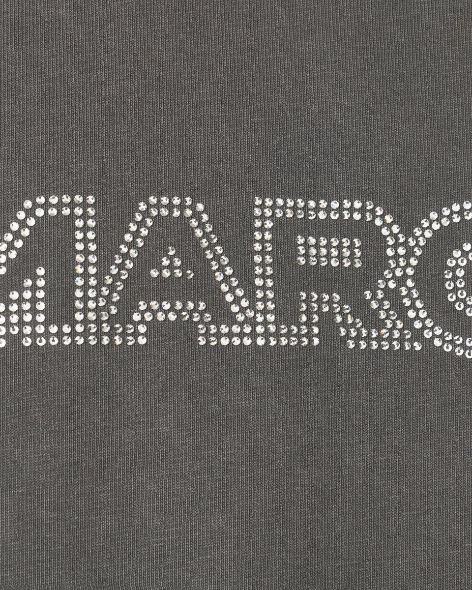 Marc Jacobs Crystal Big Tee Üstler Kadın Gri | 093-TZCRUF
