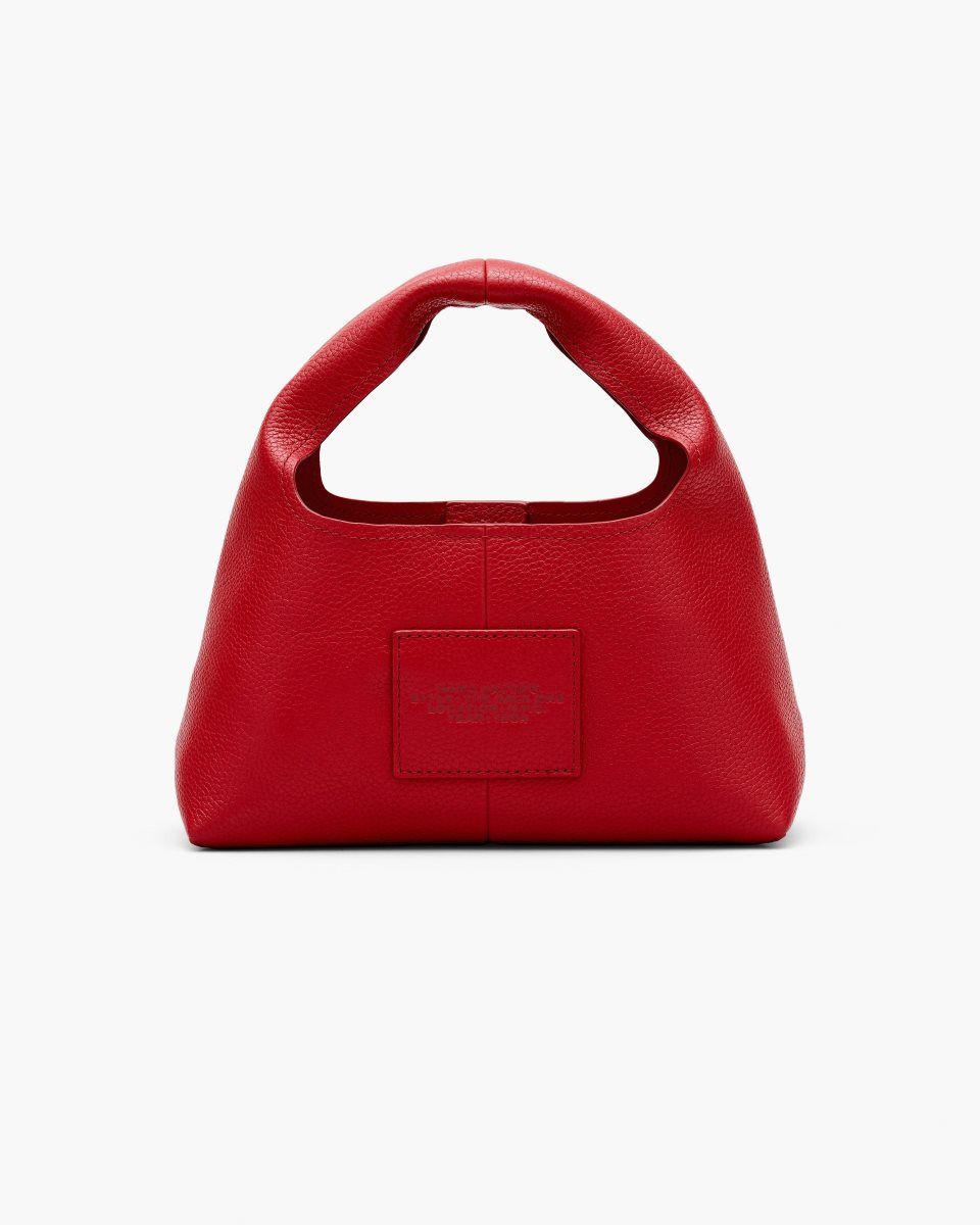 Marc Jacobs The Mini Sack Bag The Sack Bag Kadın Kırmızı | 673-AIBLHM