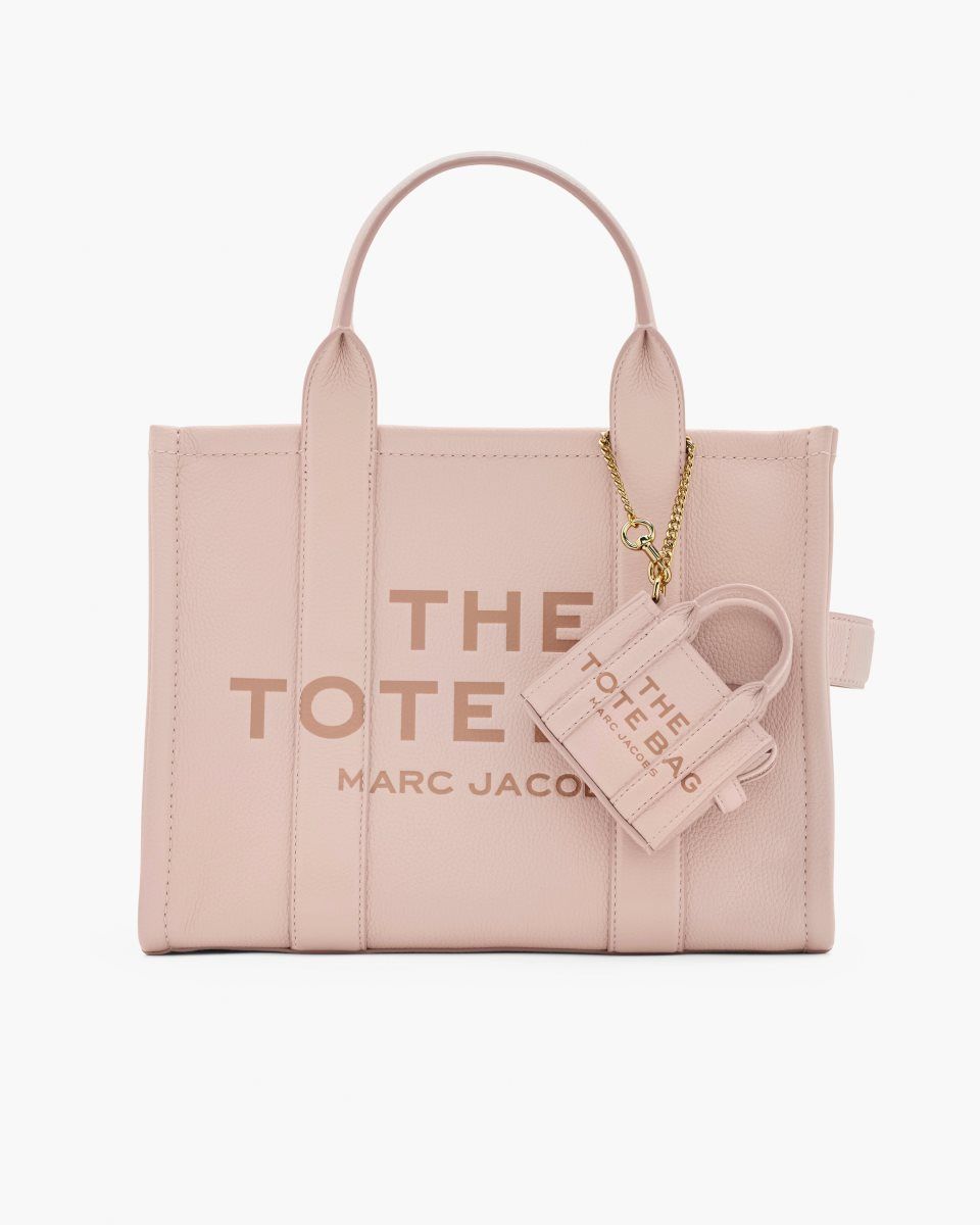 Marc Jacobs The Nano Tote Bag Charm Charm Kadın Pembe | 031-QMKFBD